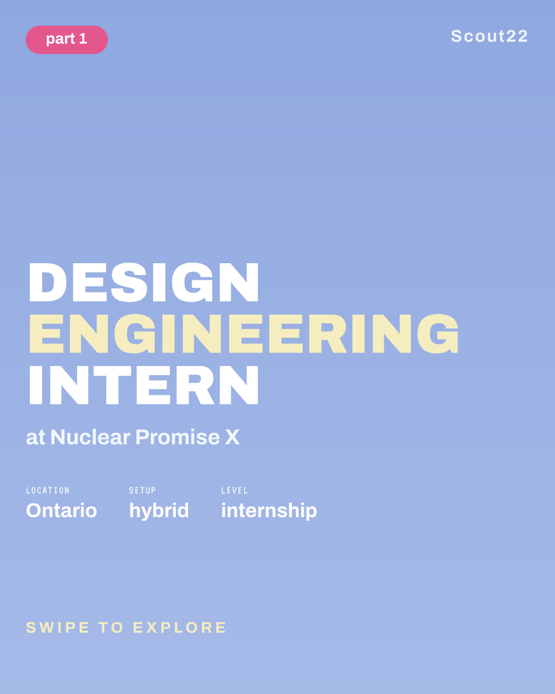 Design Engineering Intern at Nuclear Promise X