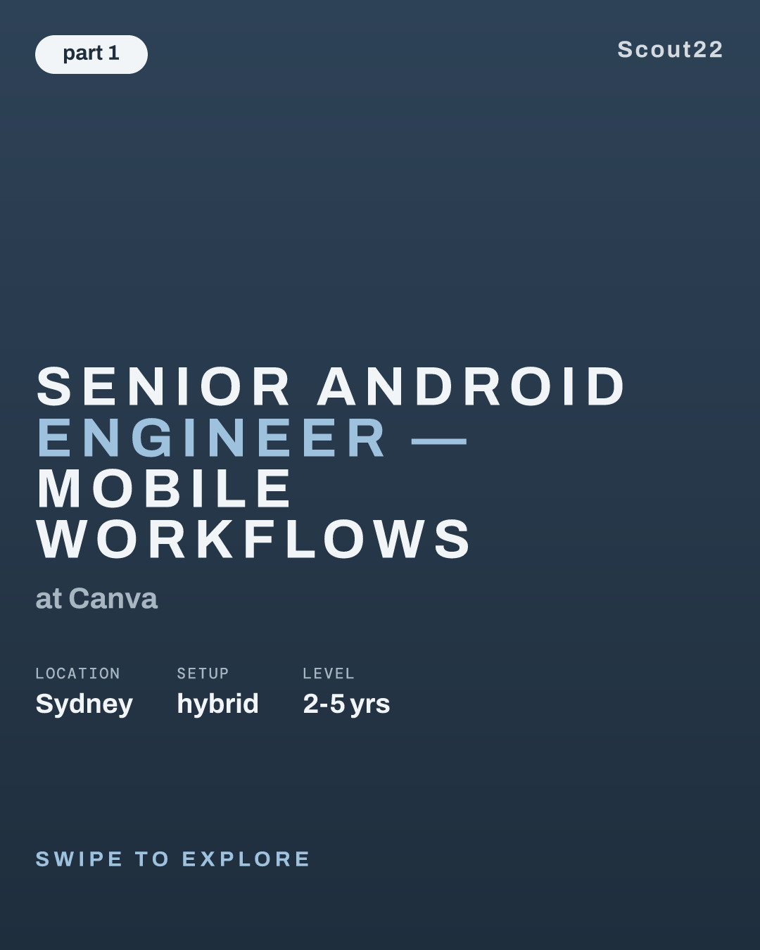 Senior Android Engineer — Mobile Workflows at Canva