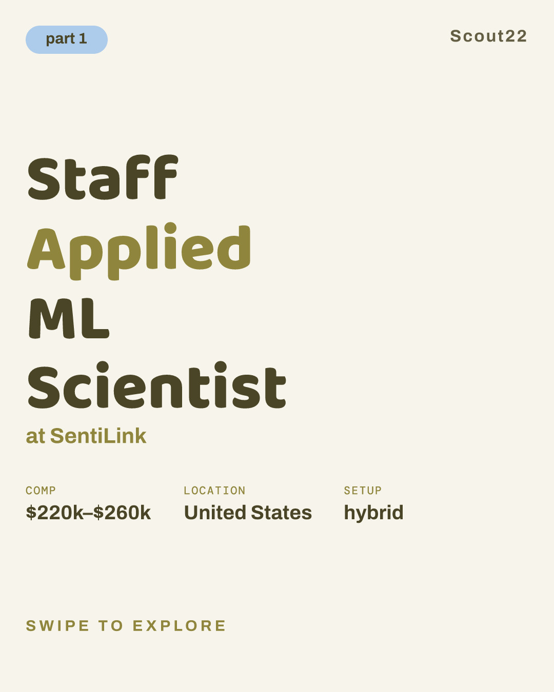 Staff Applied ML Scientist at SentiLink