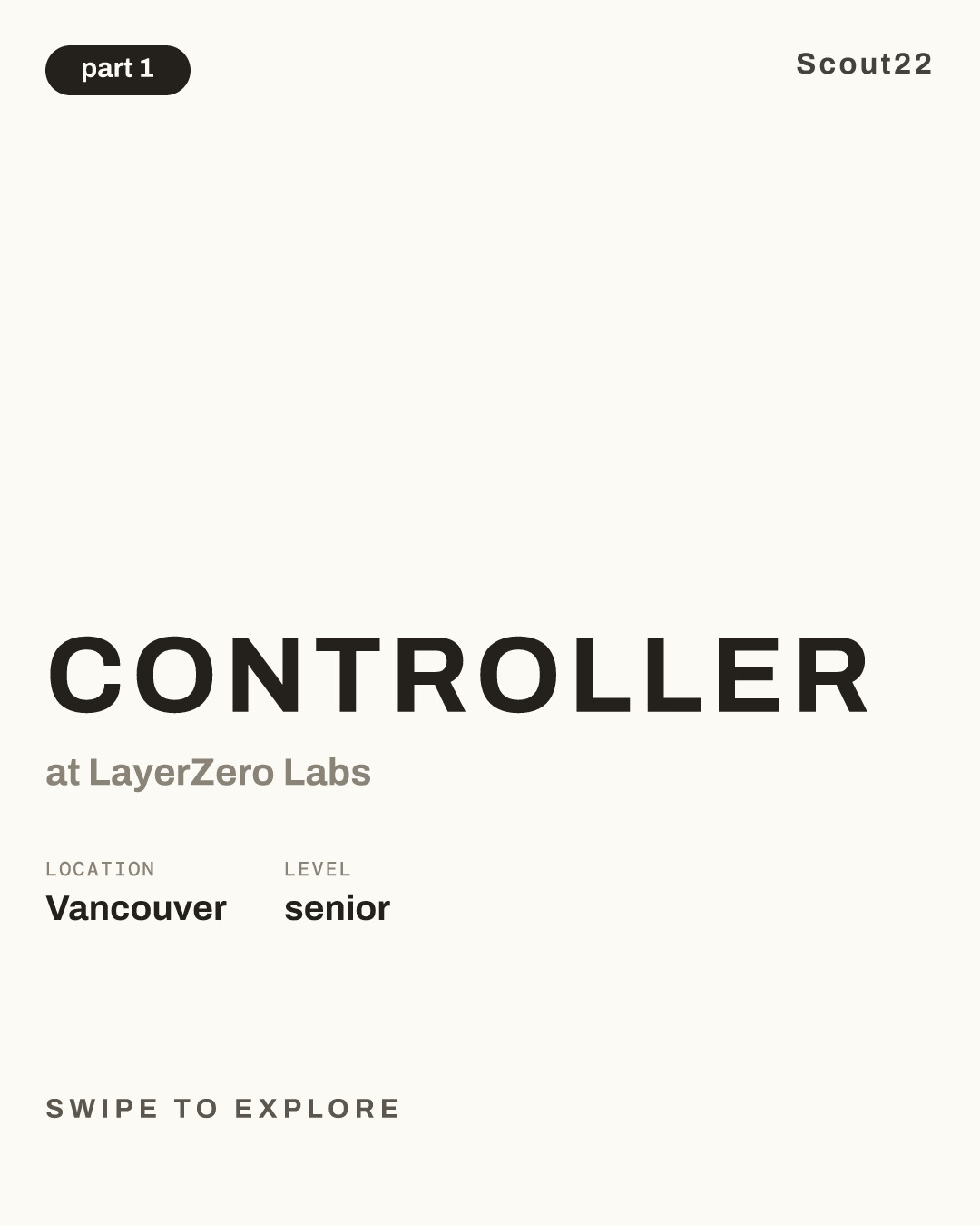 Controller at LayerZero Labs