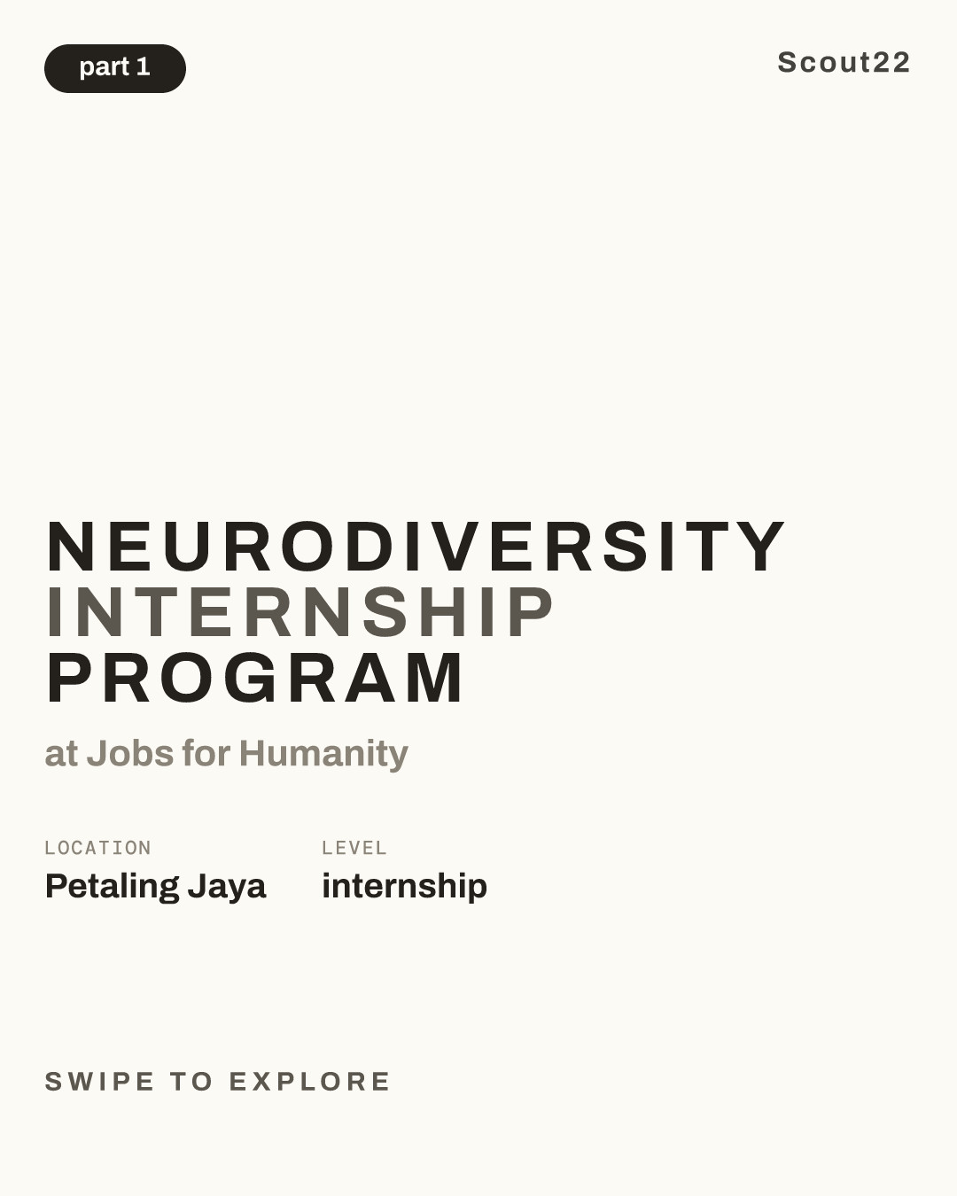 Neurodiversity Internship Program at Jobs for Humanity