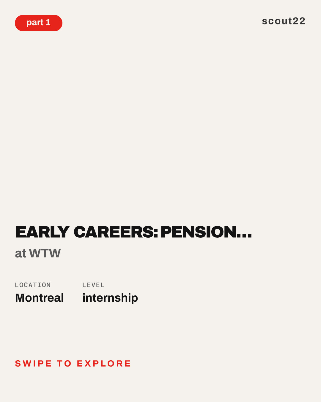 Early Careers: Pension Outsourcing Internship (Winter, Summer and Fall 2027) – Montreal at WTW