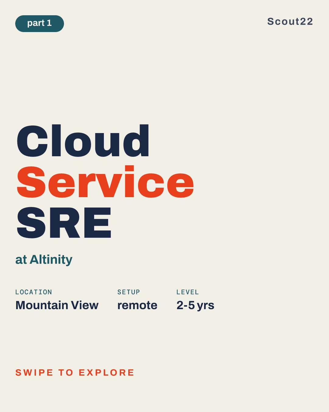 Cloud Service SRE at Altinity