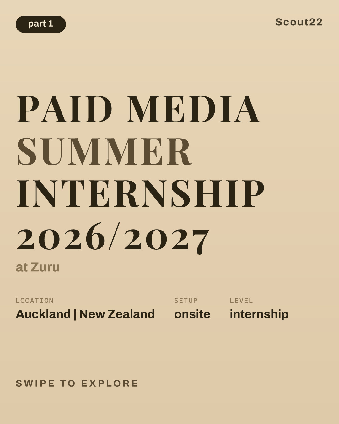 Paid Media Summer Internship 2026/2027 at Zuru