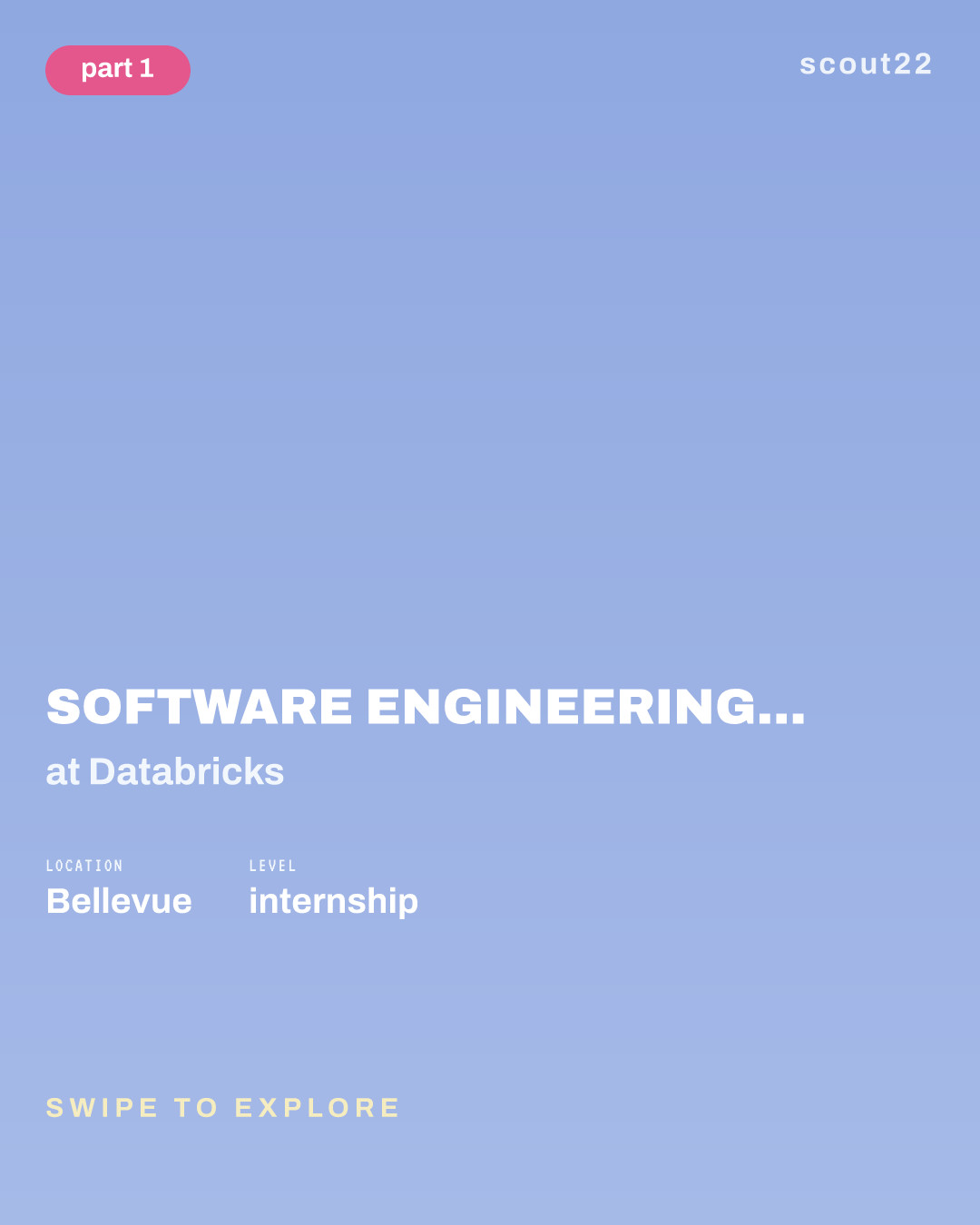Software Engineering Intern (2027 Start) - Winter at Databricks