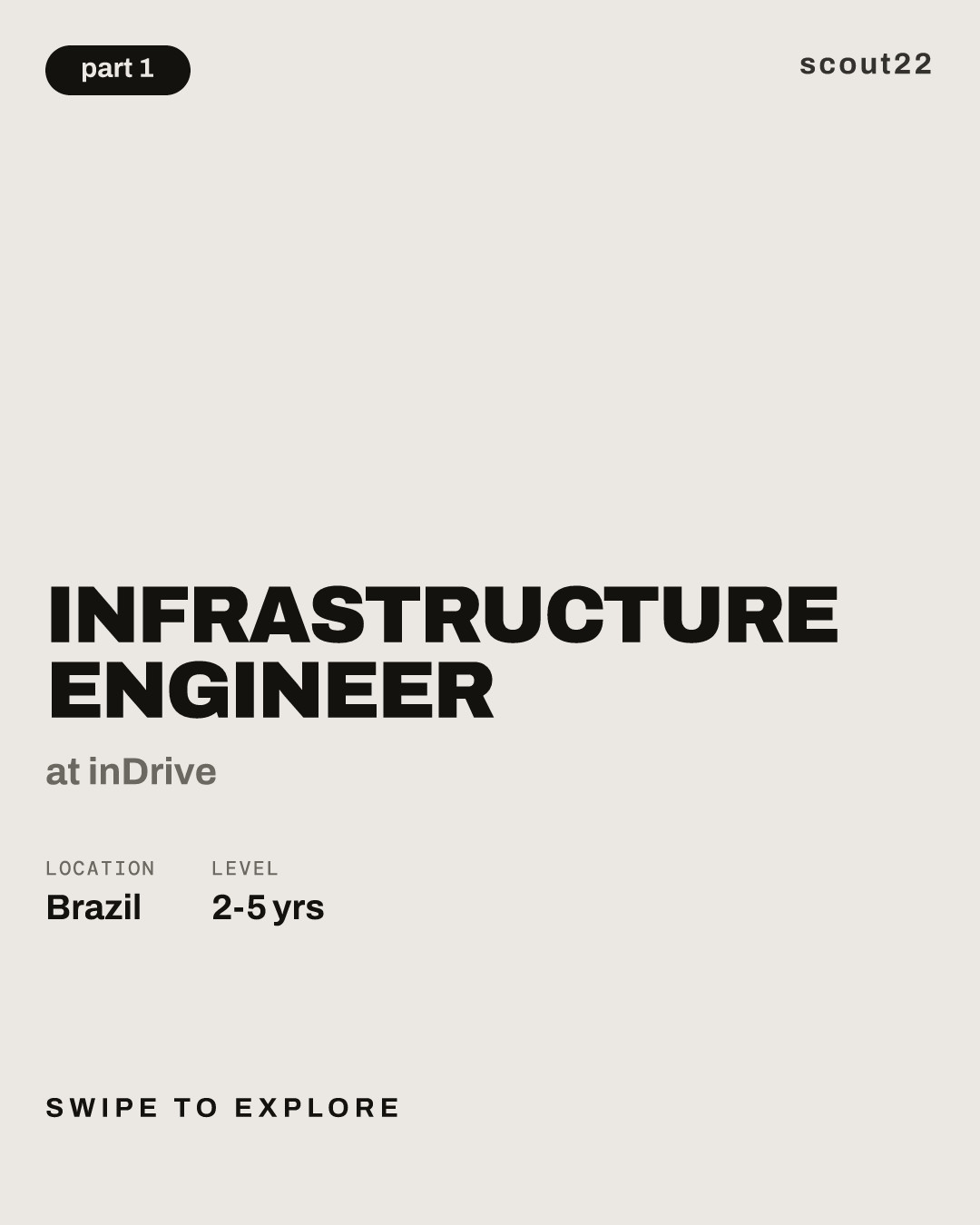 Infrastructure Engineer at inDrive
