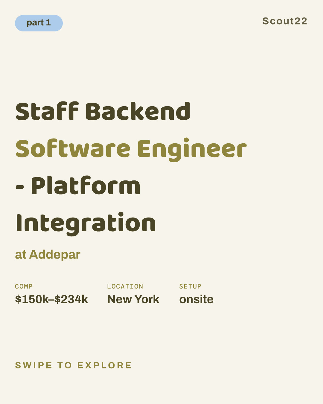 Staff Backend Software Engineer - Platform Integration at Addepar