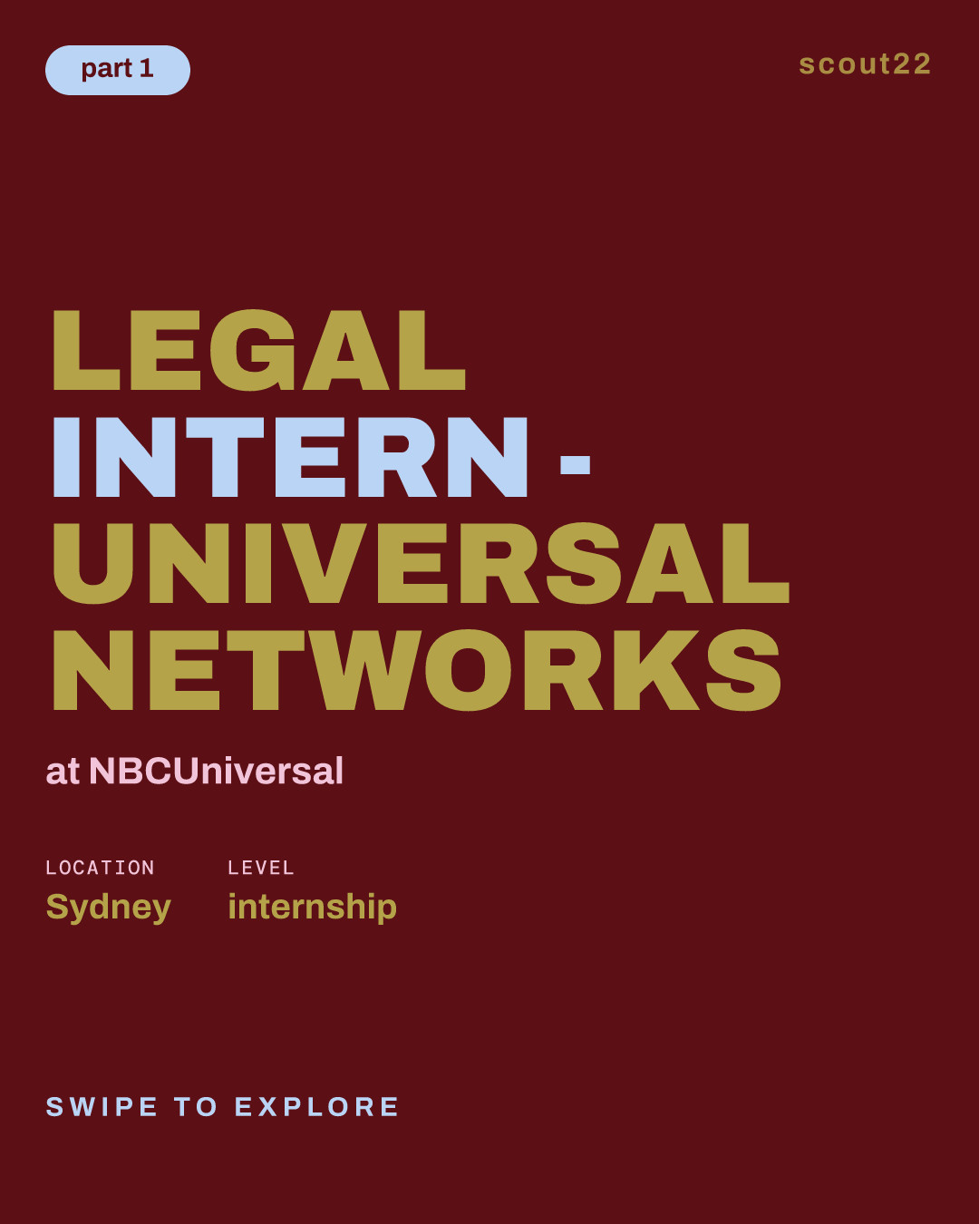 Legal Intern - Universal Networks at NBCUniversal
