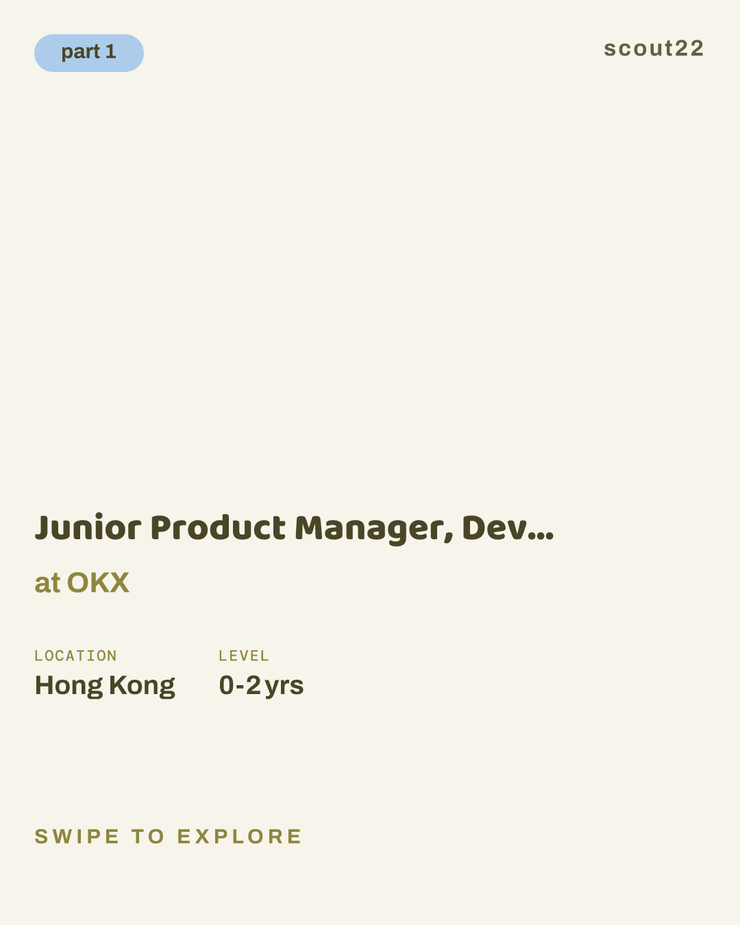 Junior Product Manager, DevOps and AI at OKX
