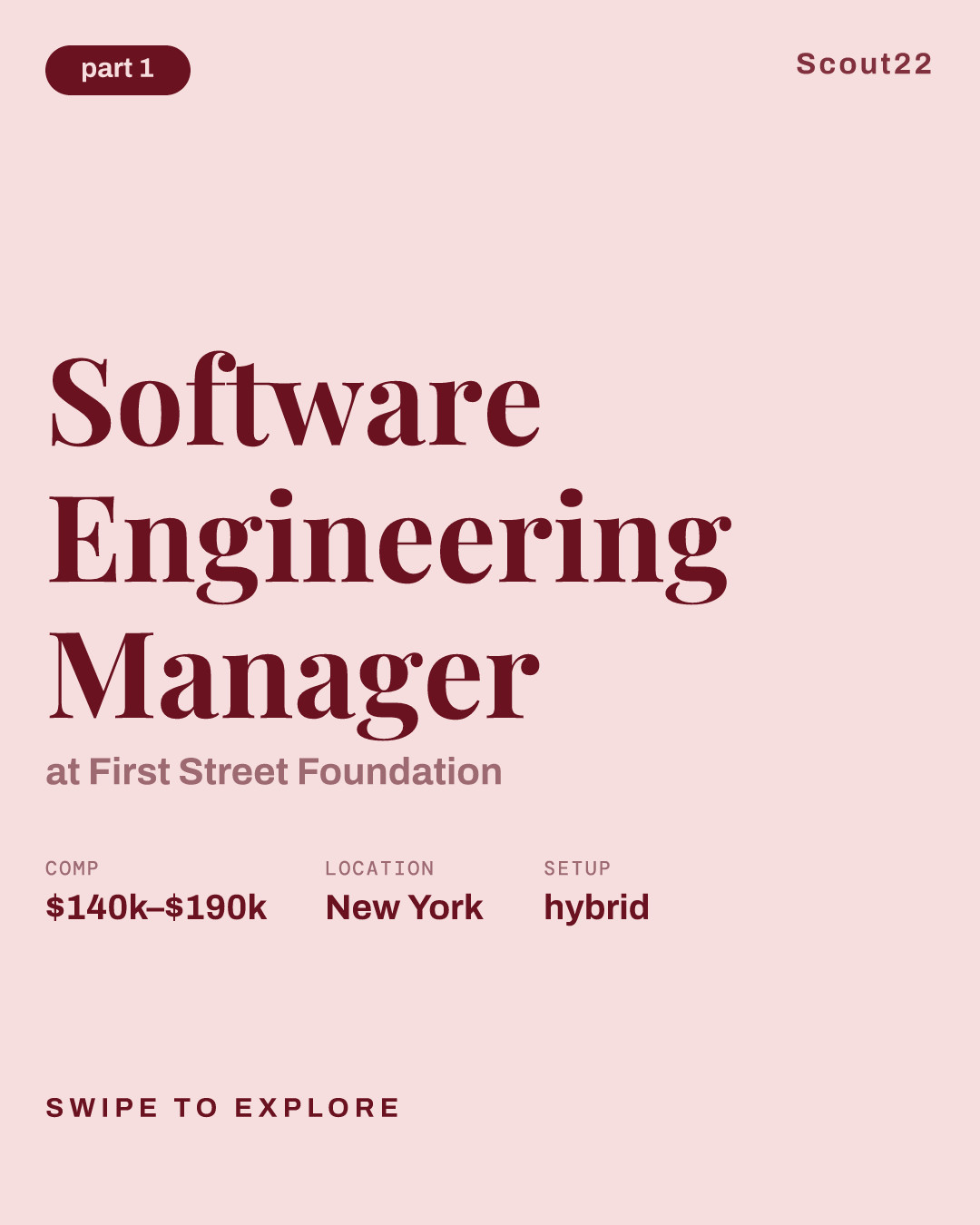 Software Engineering Manager at First Street Foundation