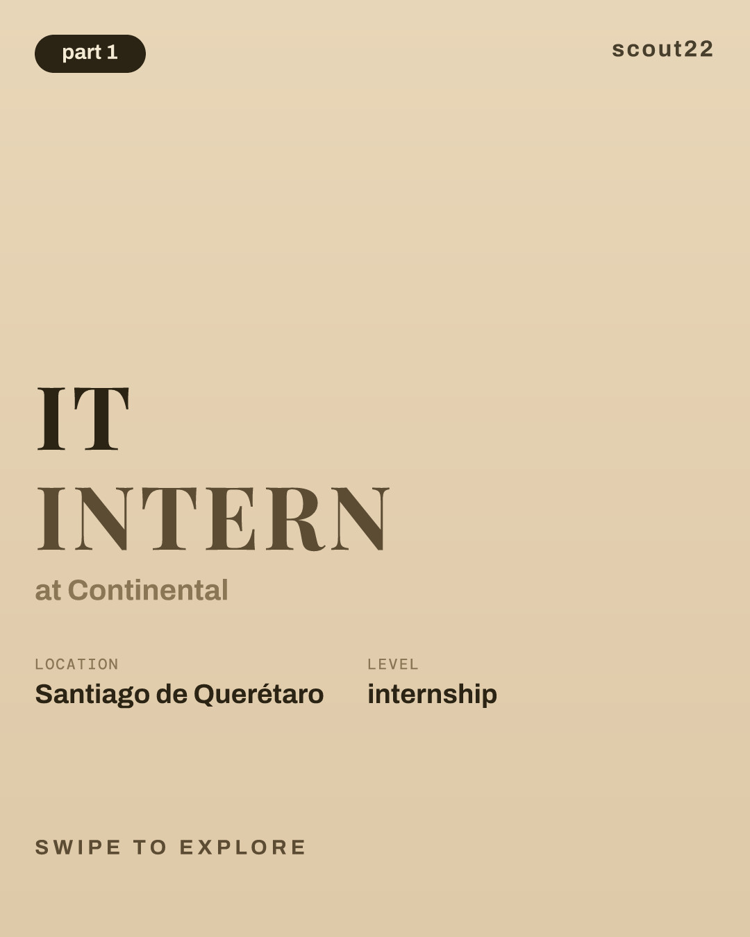 IT Intern at Continental