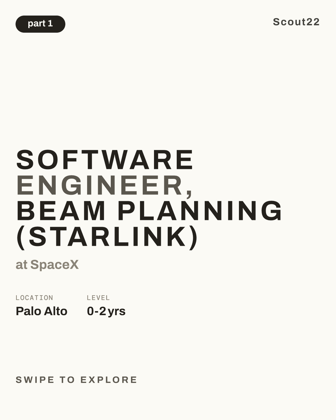 Software Engineer, Beam Planning (Starlink) at SpaceX