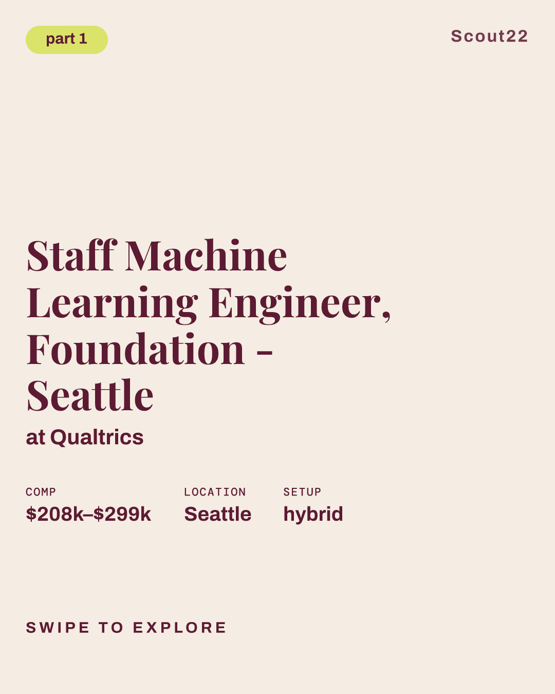 Staff Machine Learning Engineer, Foundation - Seattle at Qualtrics