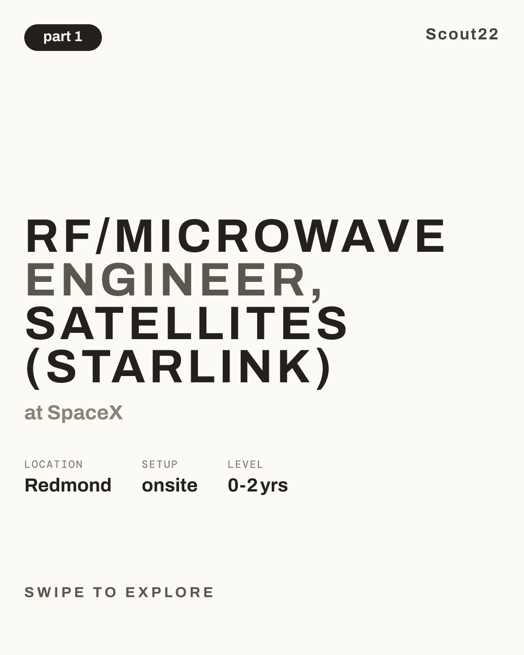 RF/Microwave Engineer, Satellites (Starlink) at SpaceX