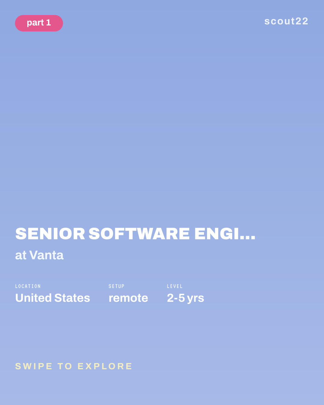 Senior Software Engineer, Developer Experience at Vanta