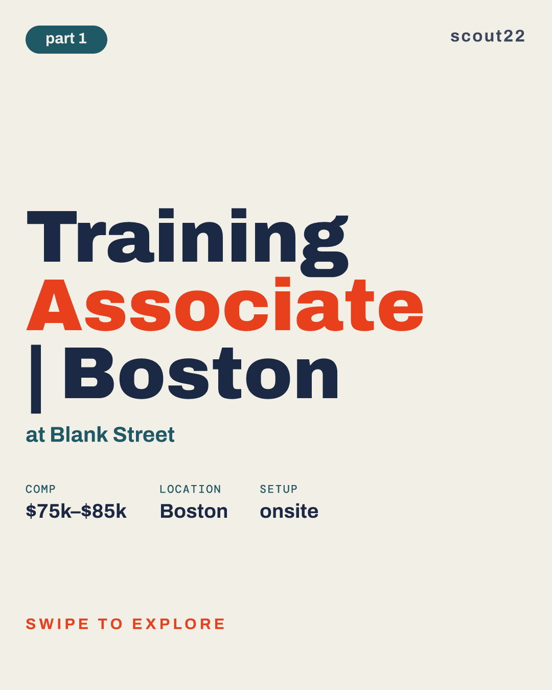 Training Associate | Boston at Blank Street