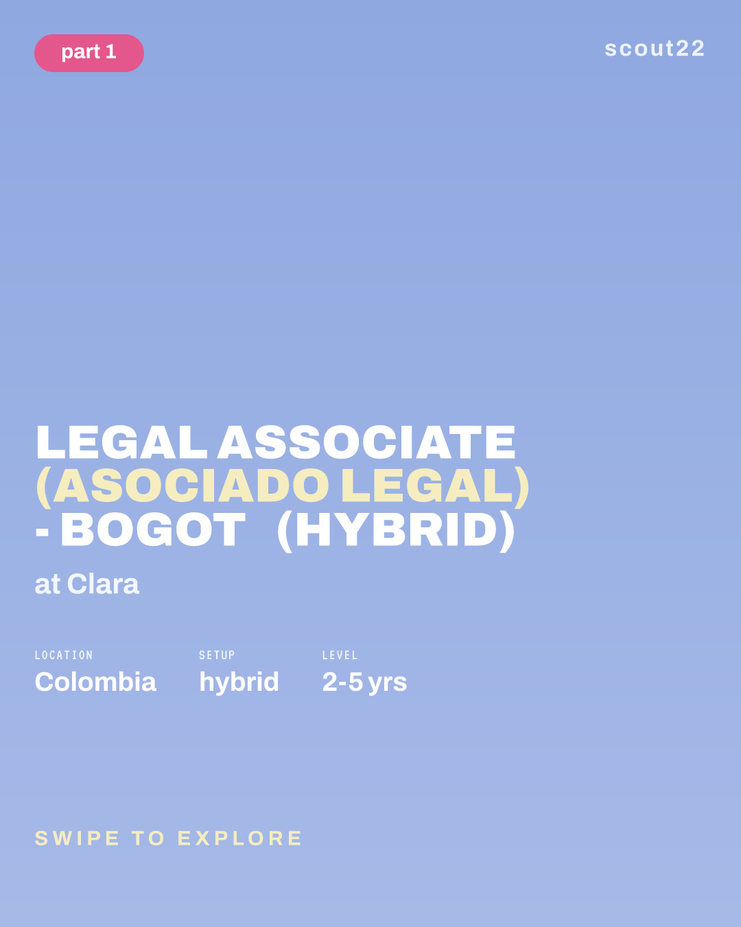 Legal Associate (Asociado Legal) - Bogotá (Hybrid) at Clara