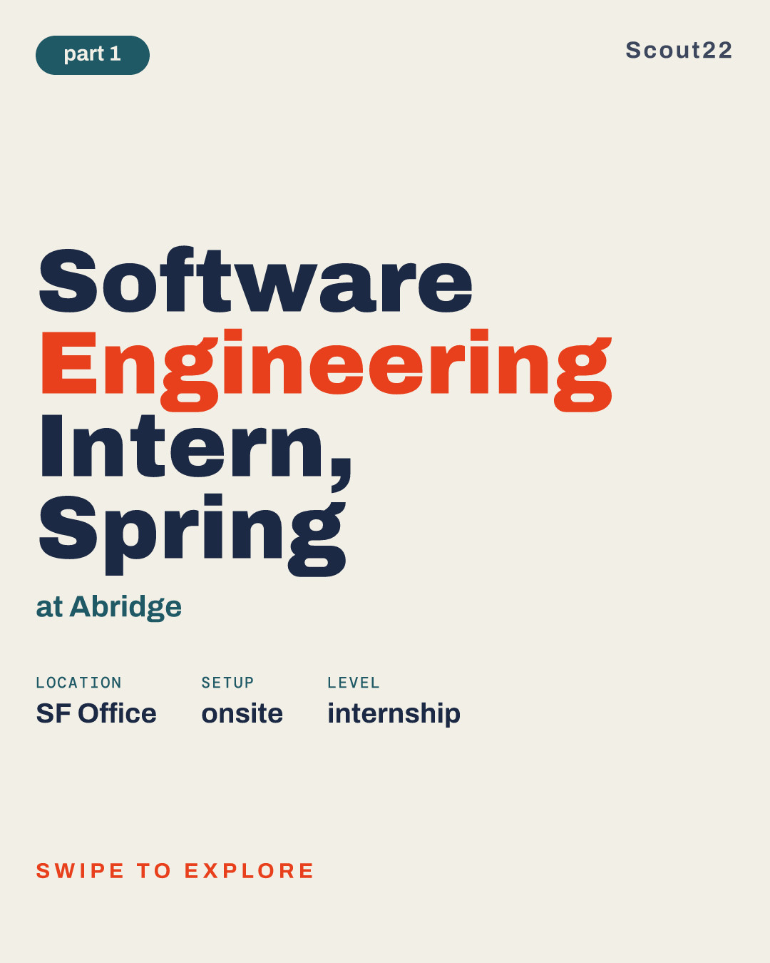 Software Engineering Intern, Spring at Abridge