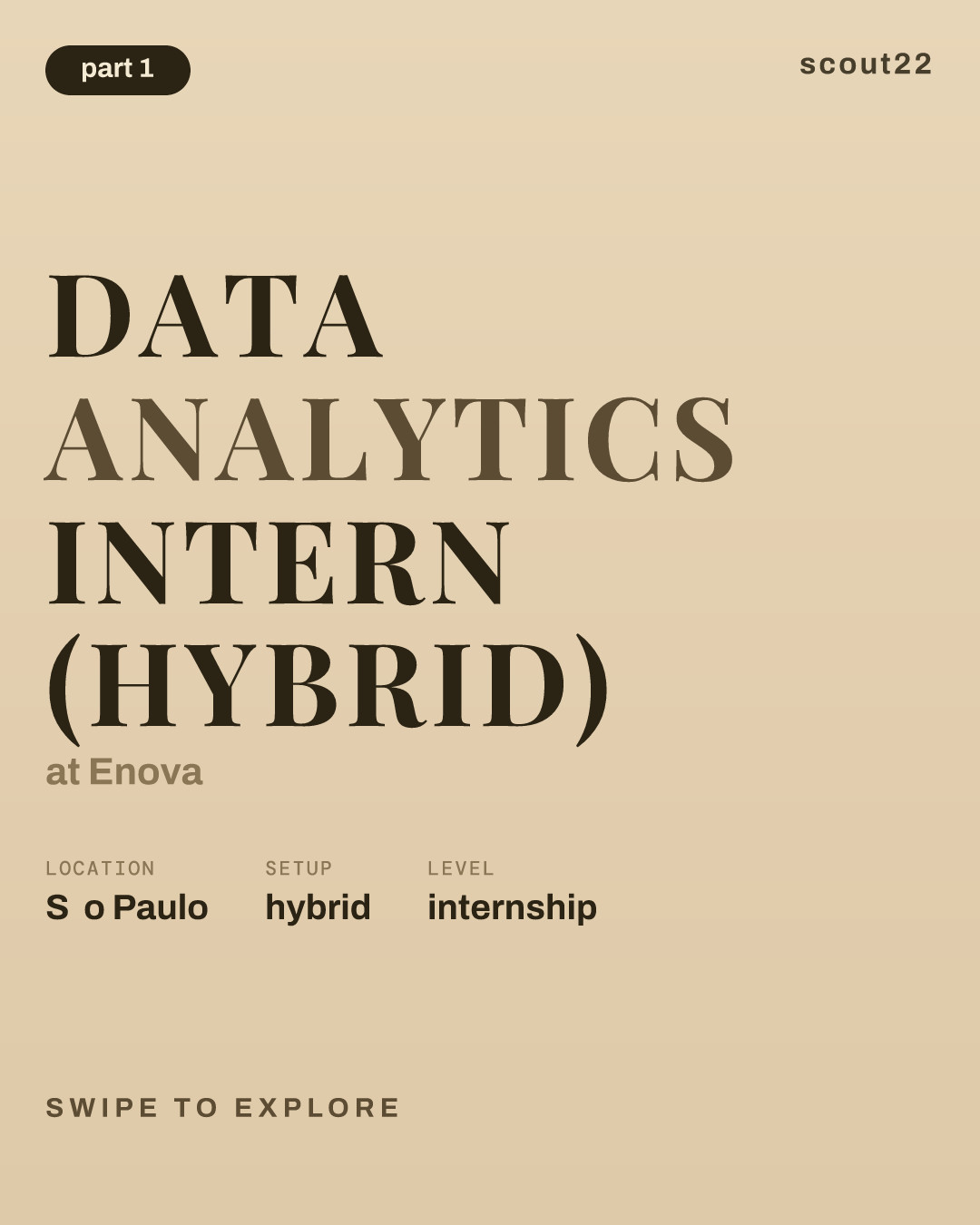 Data Analytics Intern (Hybrid) at Enova