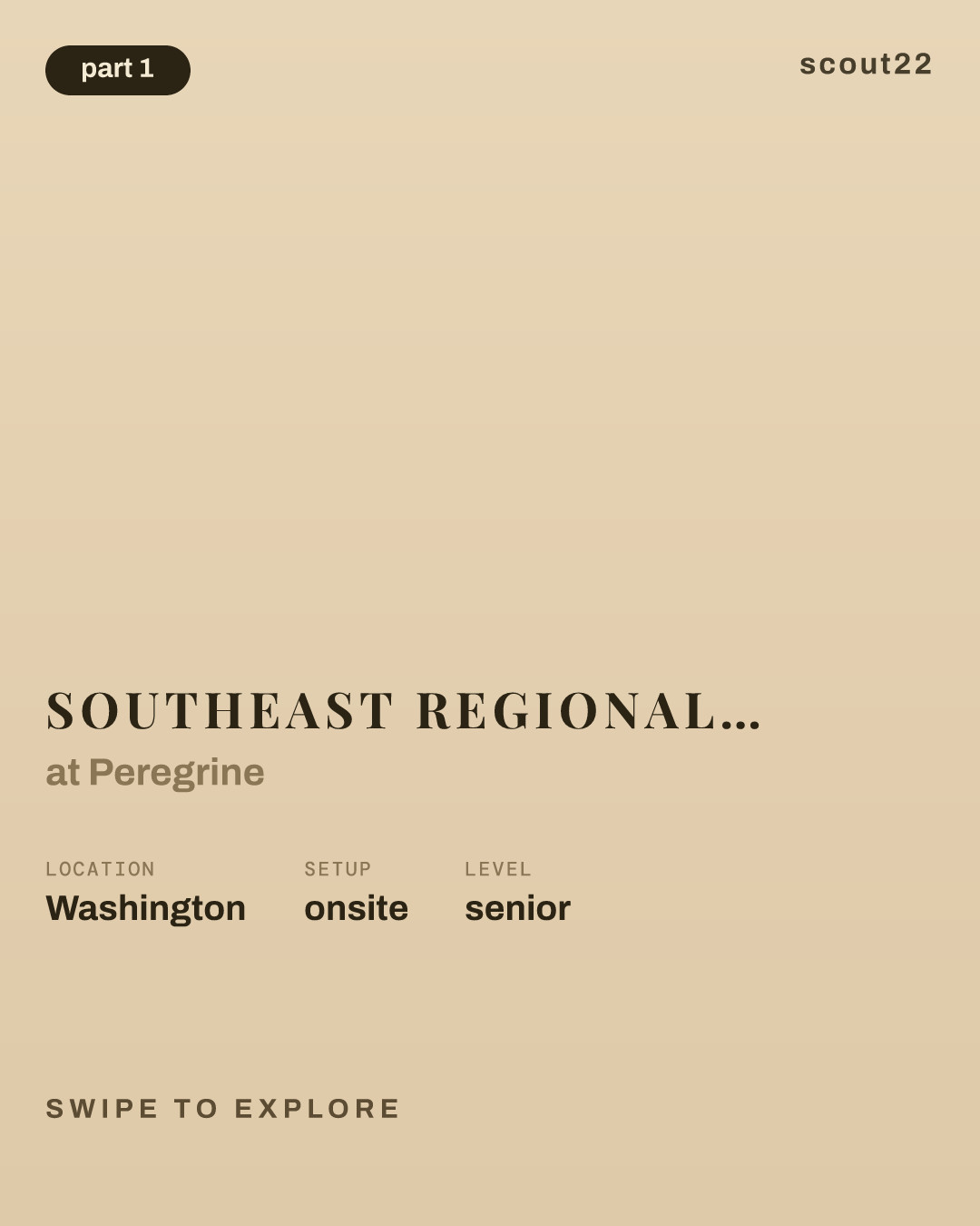 Southeast Regional Lead, Customer Delivery at Peregrine
