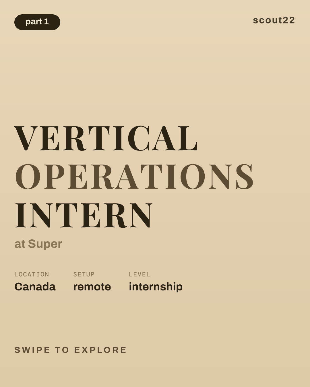 Vertical Operations Intern at Super