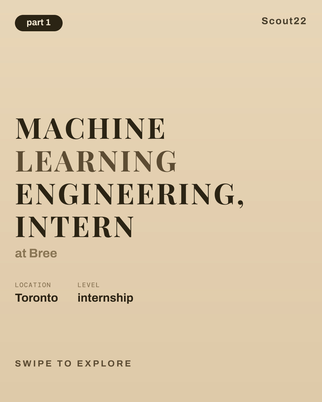 Machine Learning Engineering, Intern at Bree
