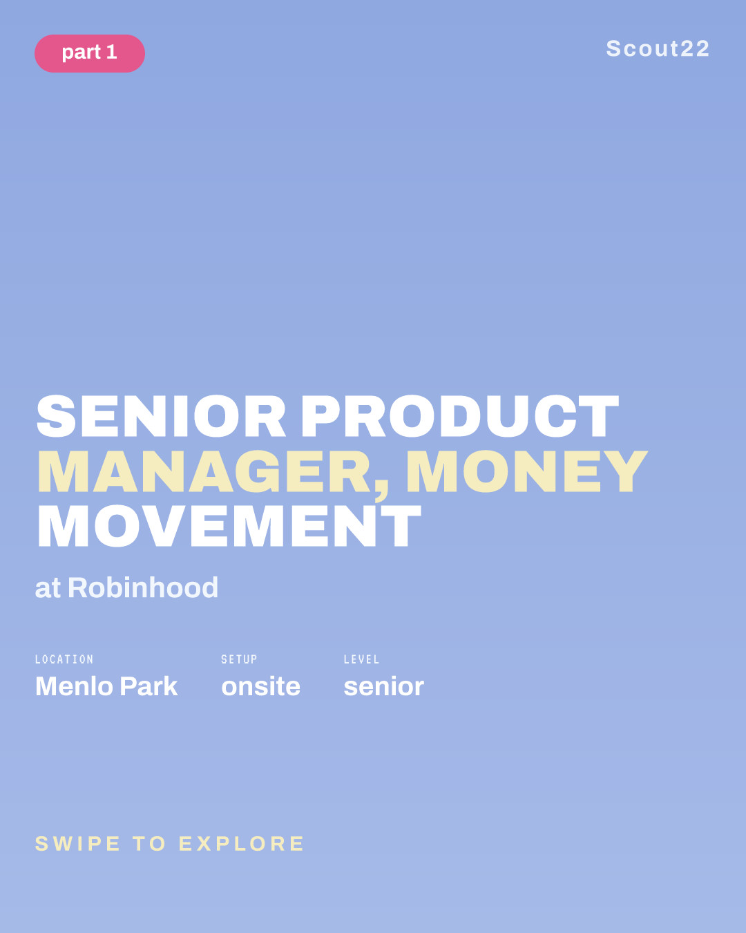 Senior Product Manager, Money Movement at Robinhood