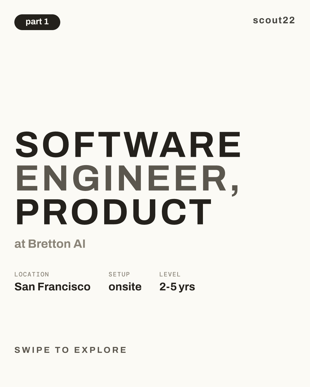 Software Engineer, Product at Bretton AI