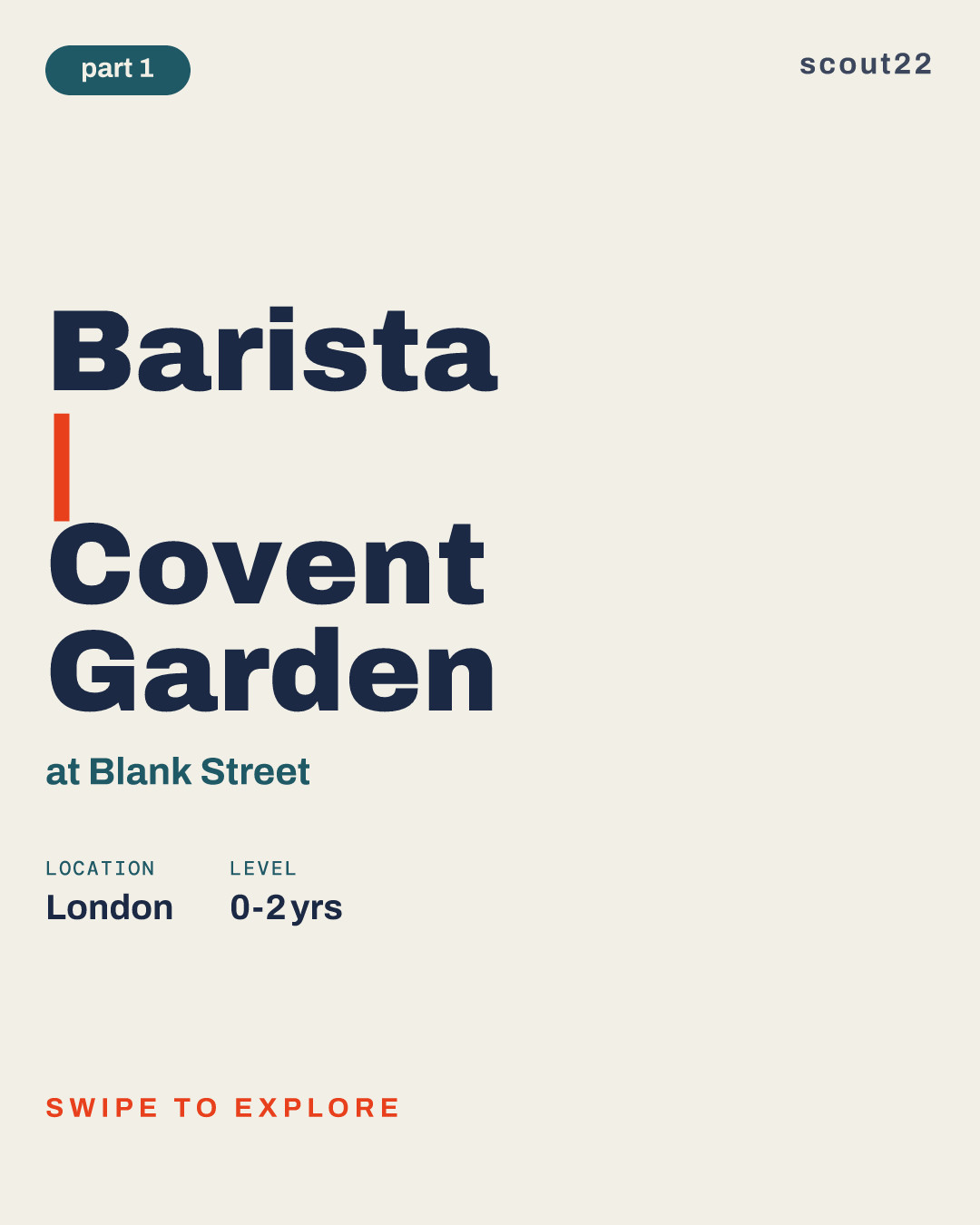 Barista | Covent Garden at Blank Street