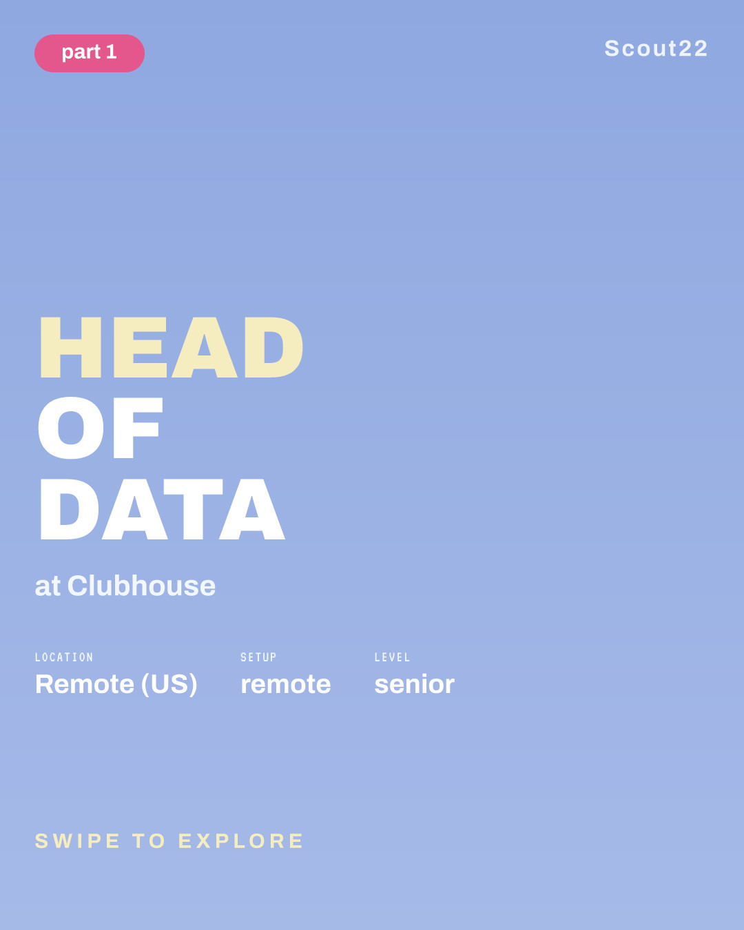 📈 Head of Data at Clubhouse