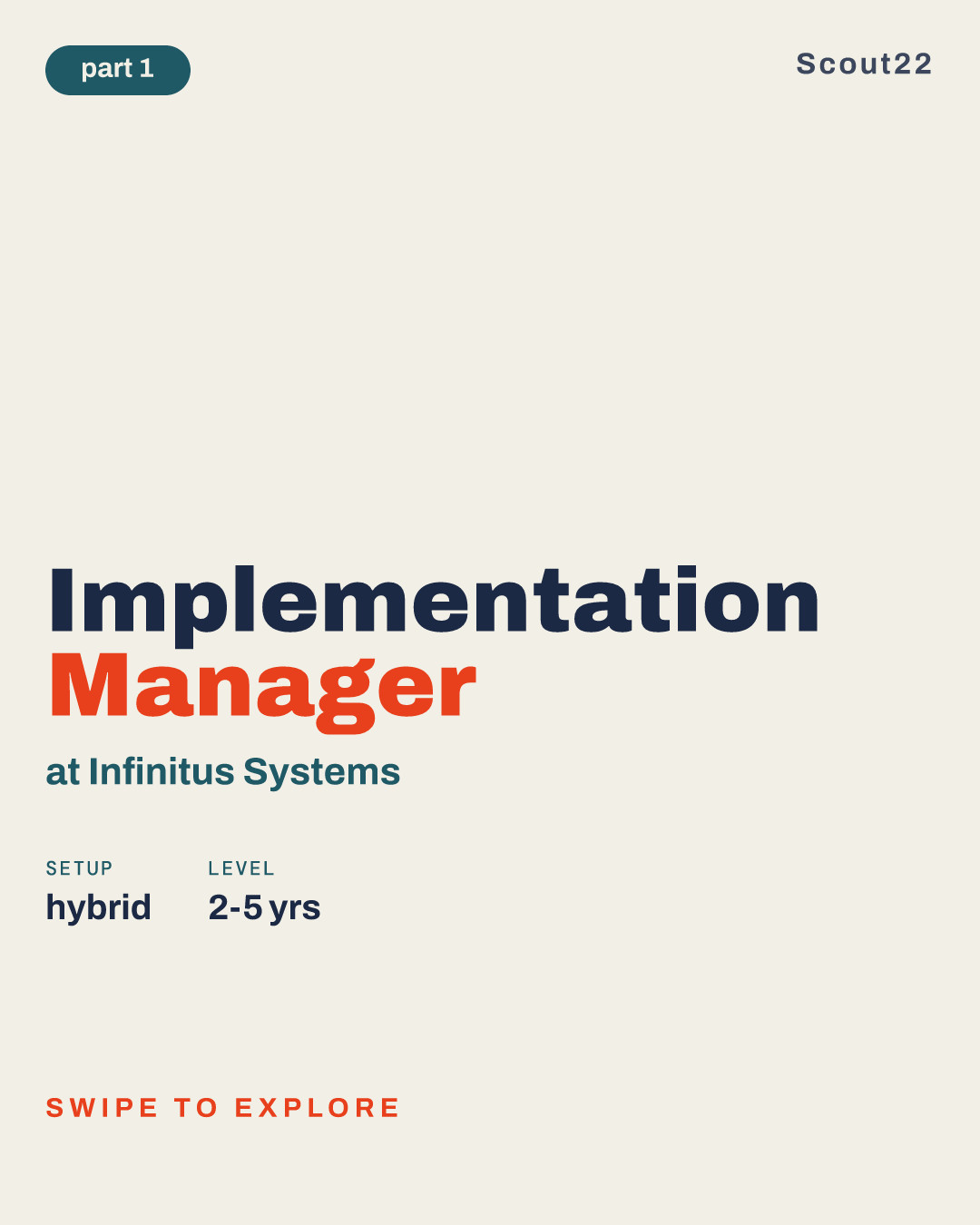 Implementation Manager at Infinitus Systems