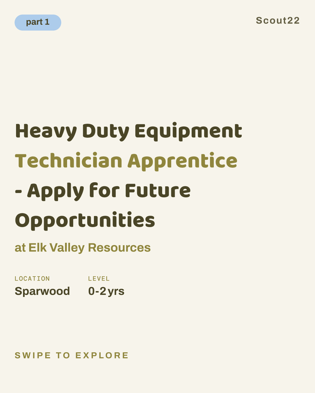 Heavy Duty Equipment Technician Apprentice - Apply for Future Opportunities at Elk Valley Resources