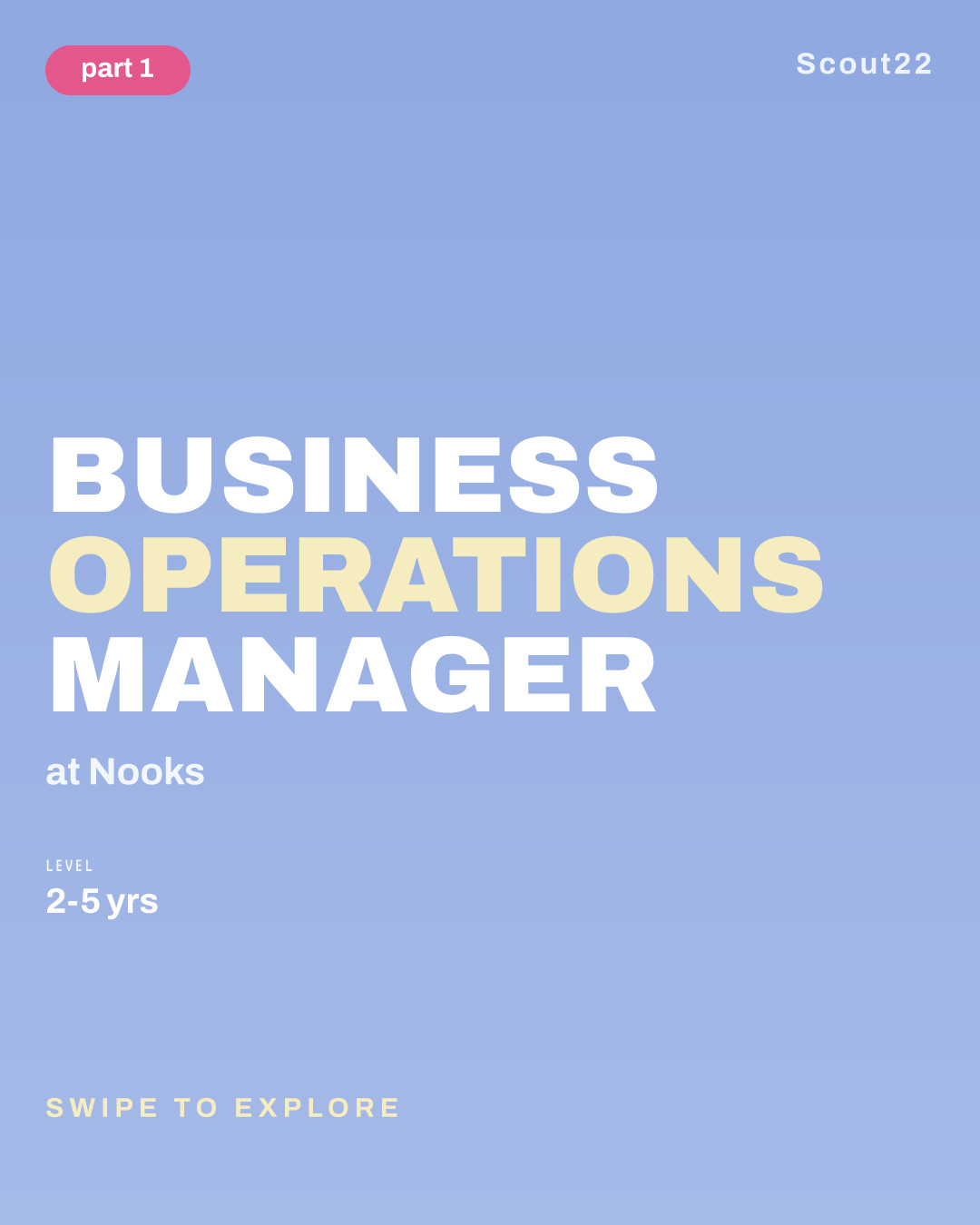 Business Operations Manager at Nooks