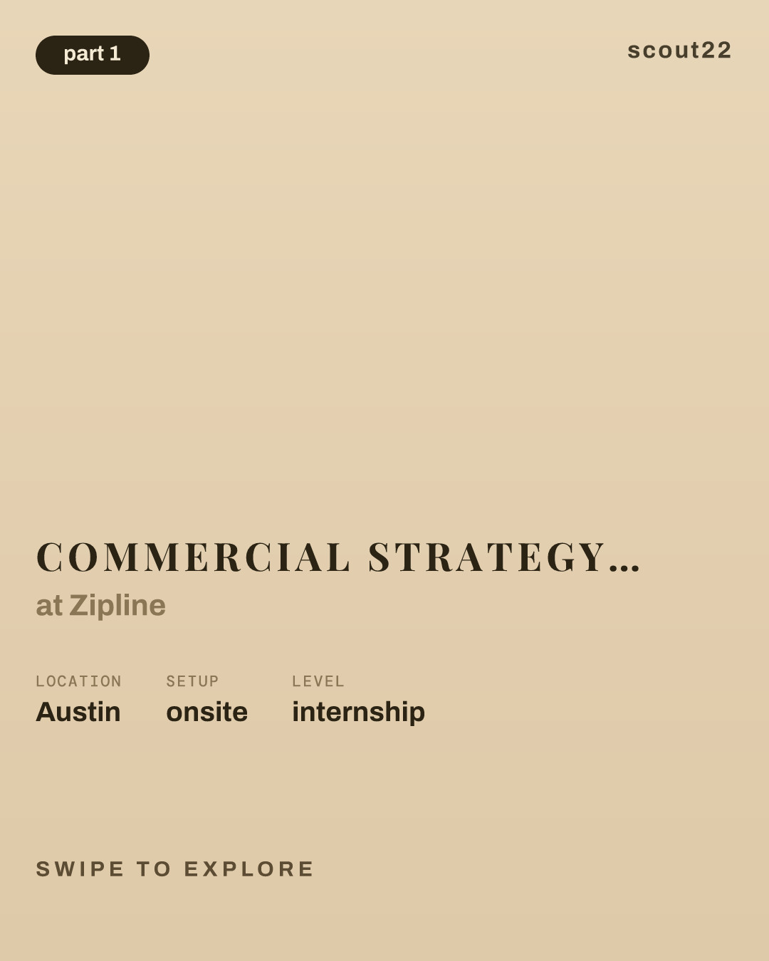 Commercial Strategy & Operations Intern (Spring 2027) at Zipline