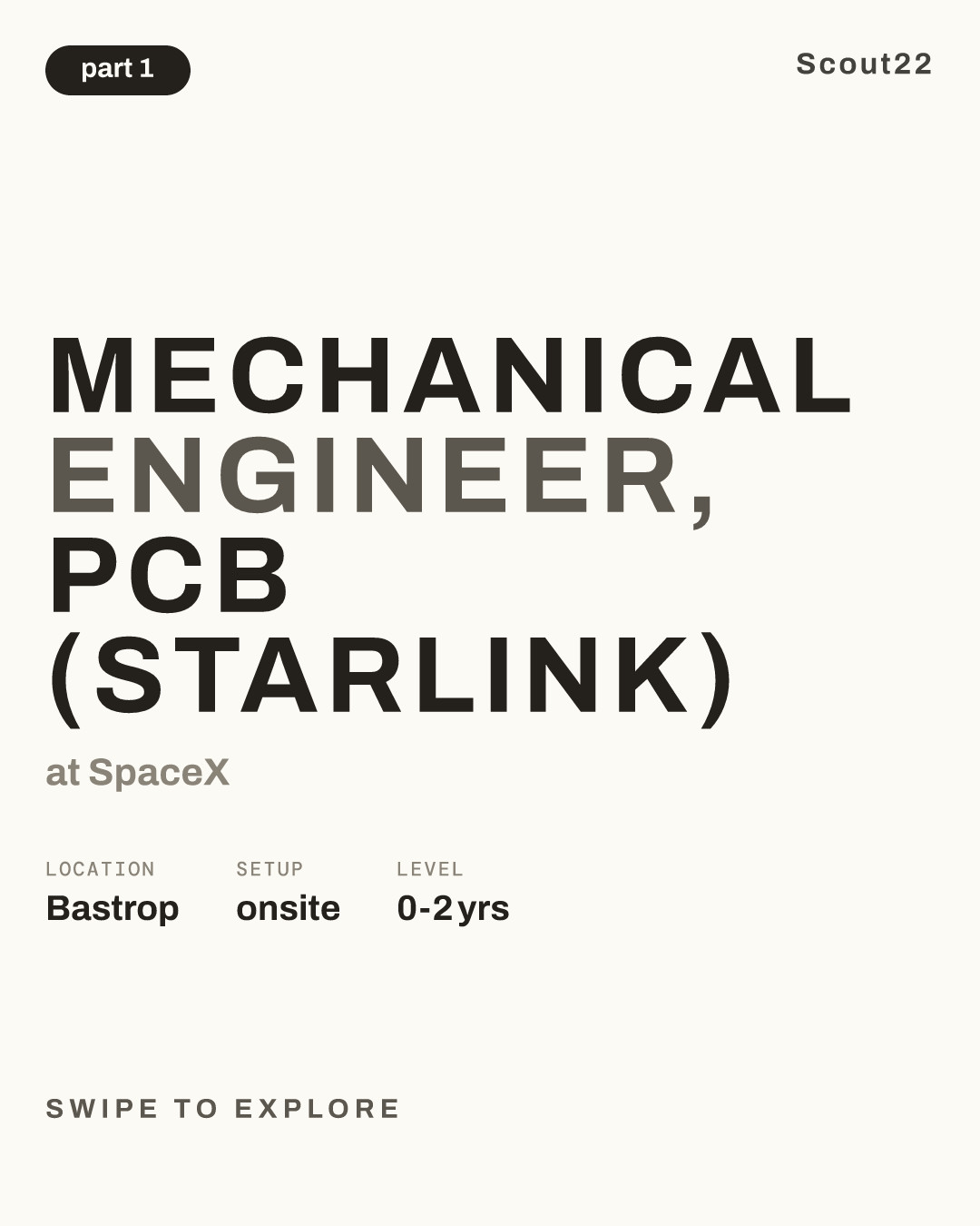 Mechanical Engineer, PCB (Starlink) at SpaceX