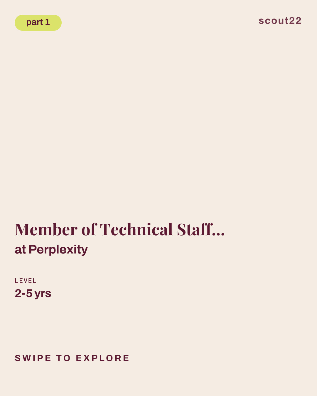 Member of Technical Staff (Software Engineer, Connector Platform) at Perplexity