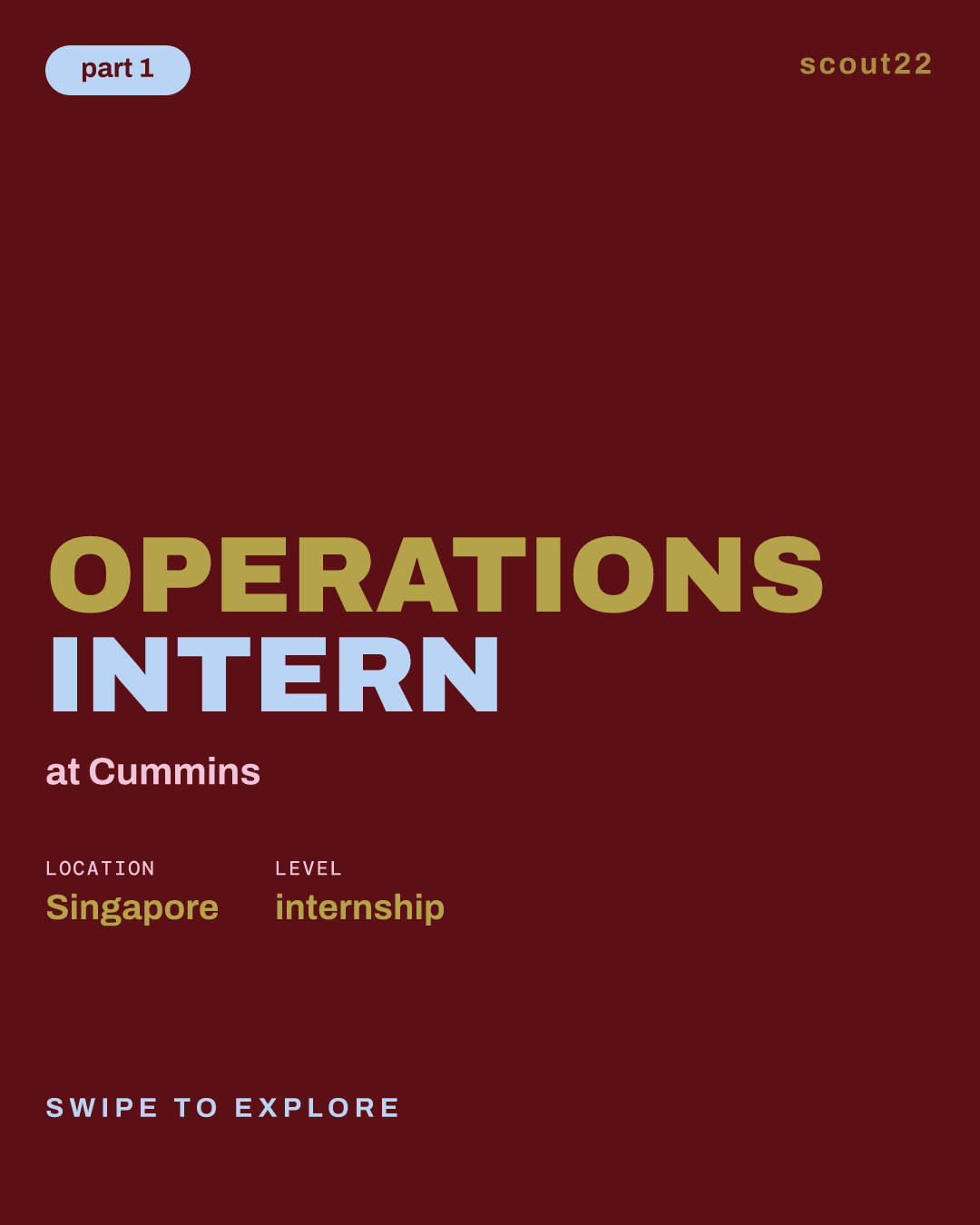 Operations Intern at Cummins
