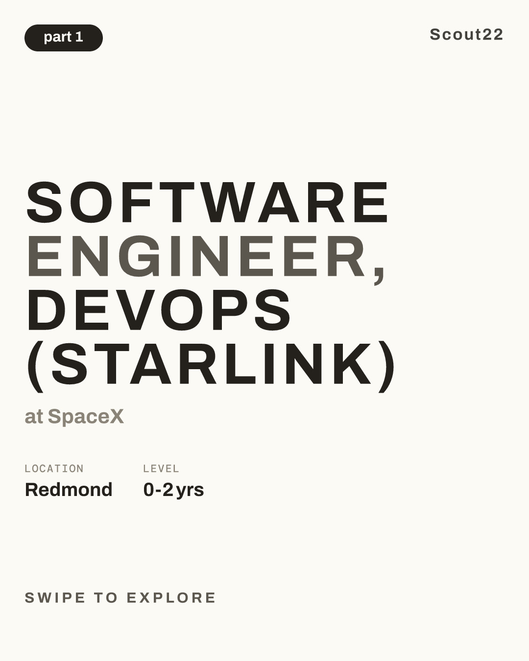 Software Engineer, DevOps (Starlink) at SpaceX