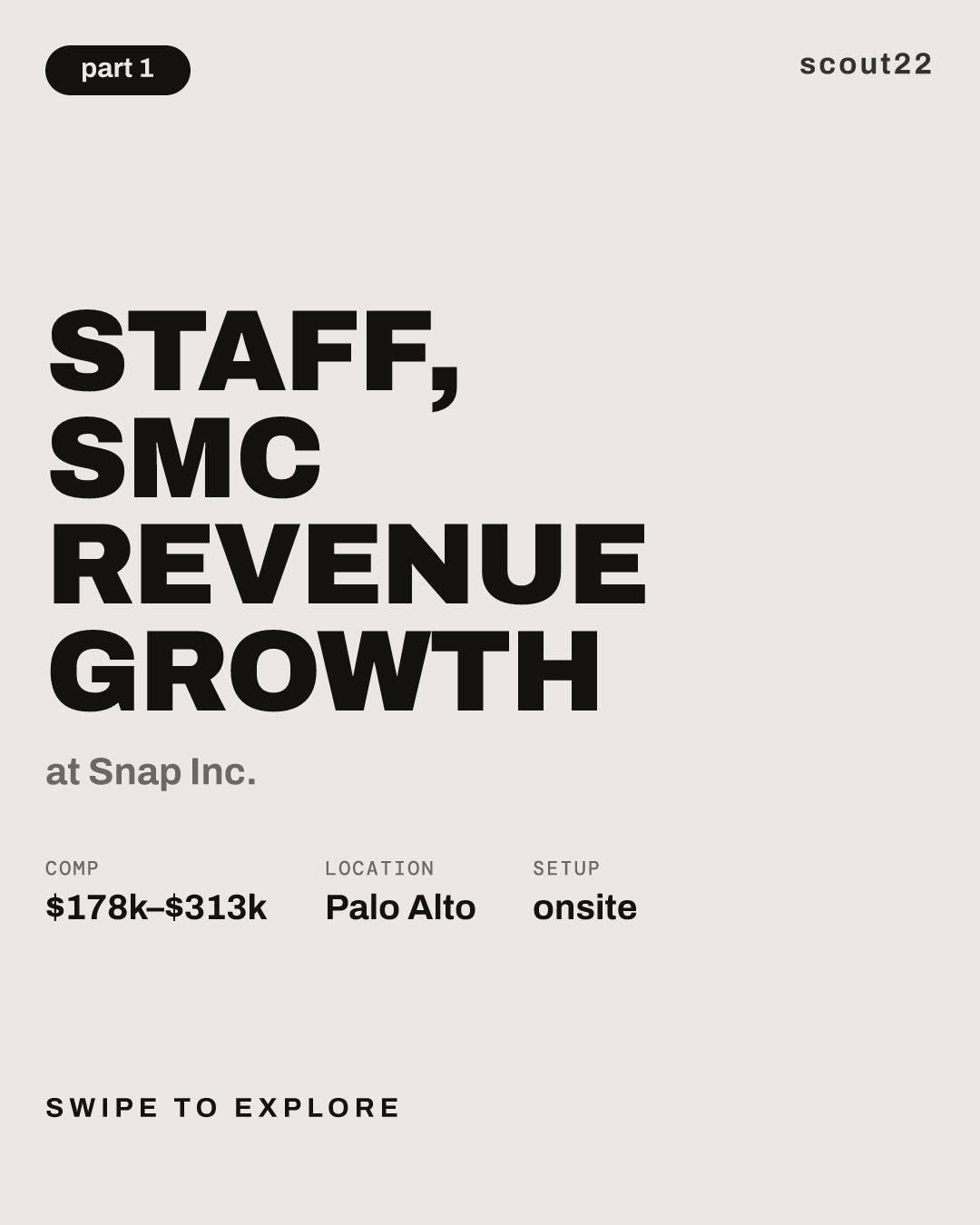 Staff, SMC Revenue Growth at Snap Inc.