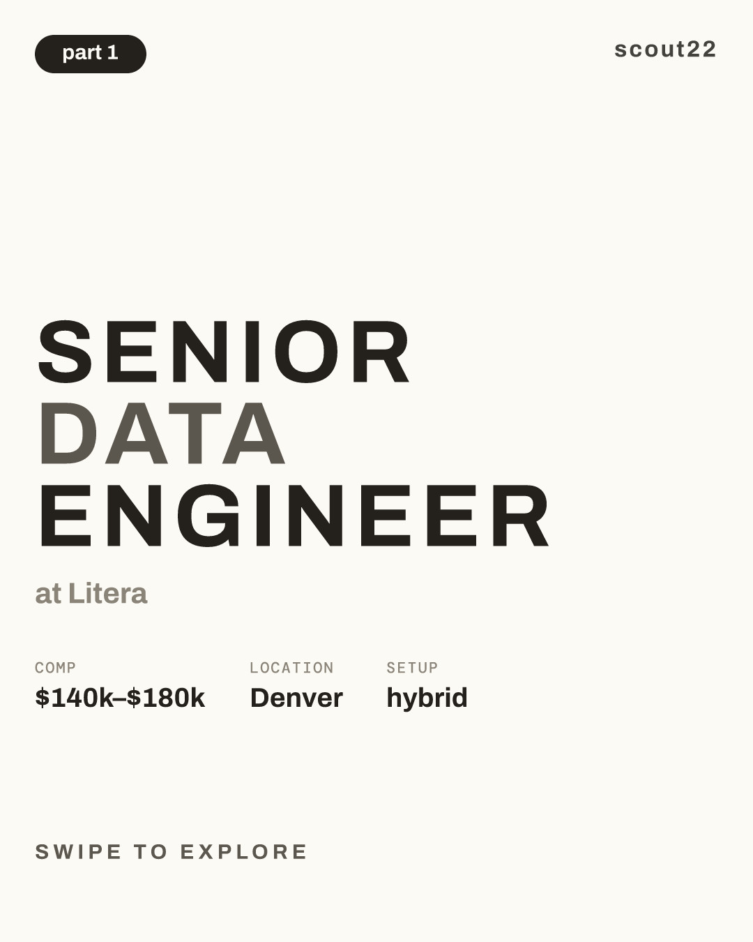 Senior Data Engineer at Litera