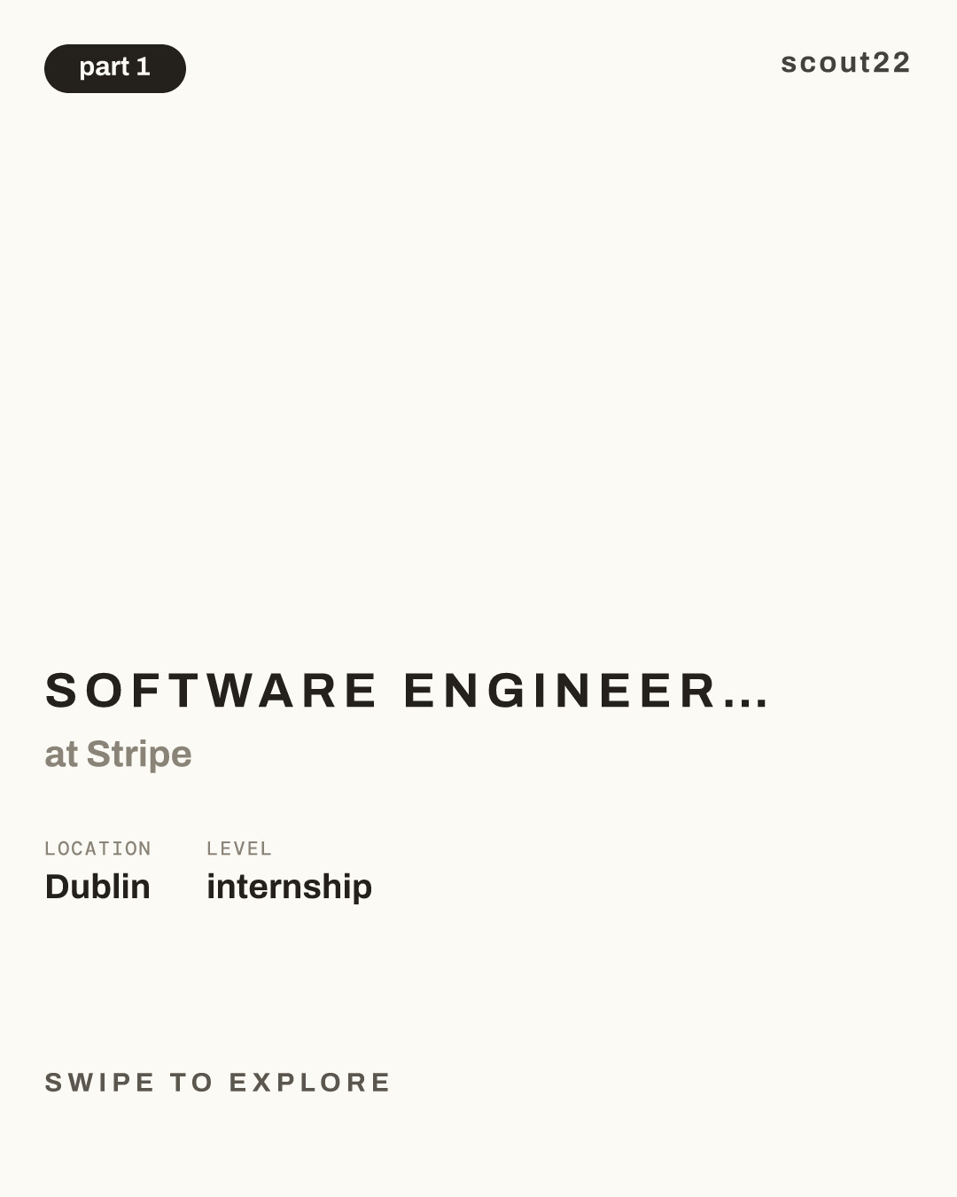 Software Engineer, Intern (Summer or Winter) at Stripe