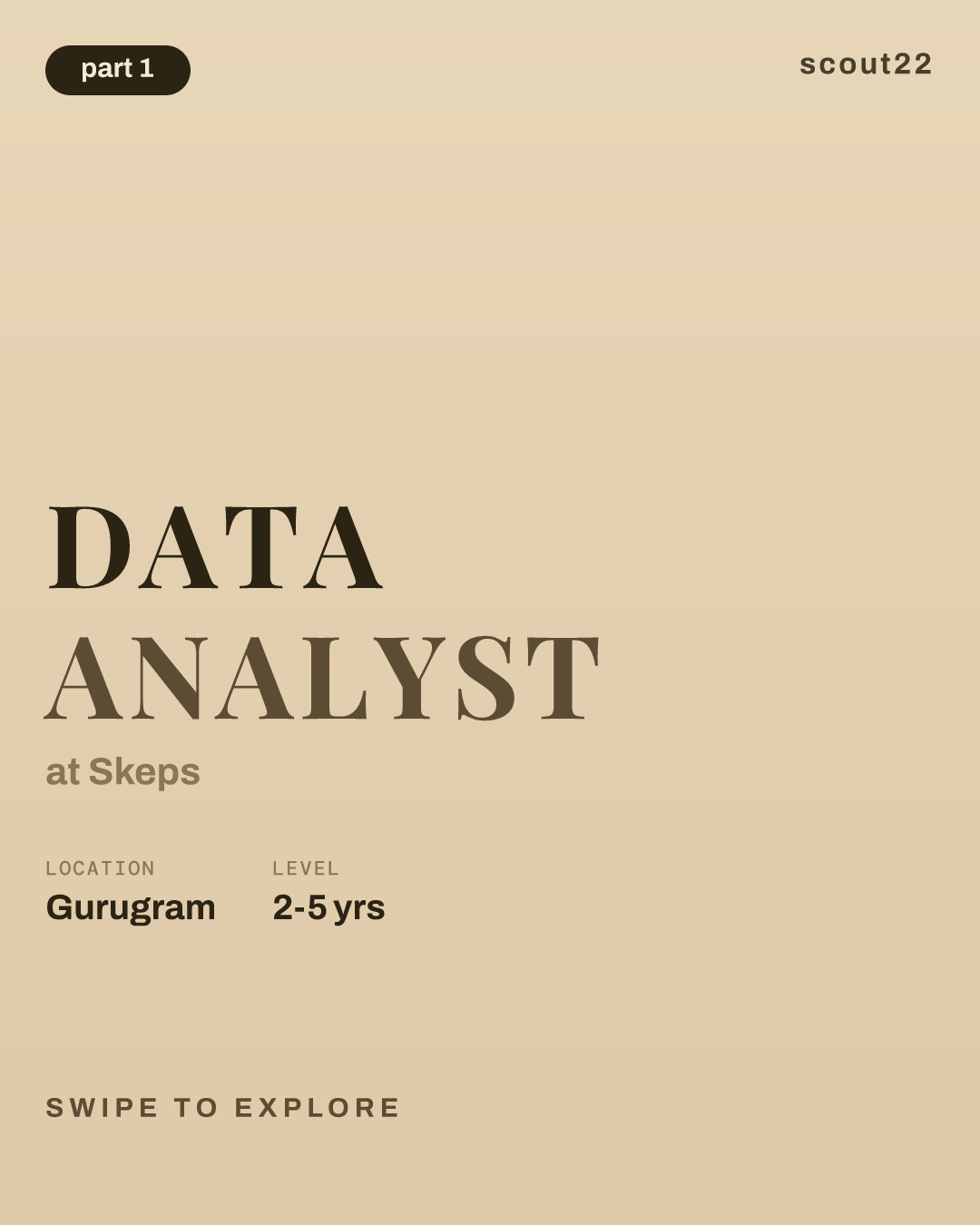 Data Analyst at Skeps
