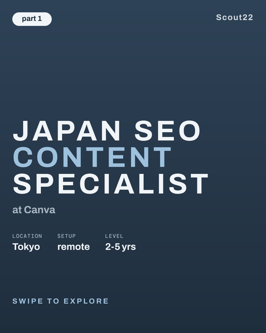 Japan SEO Content Specialist at Canva