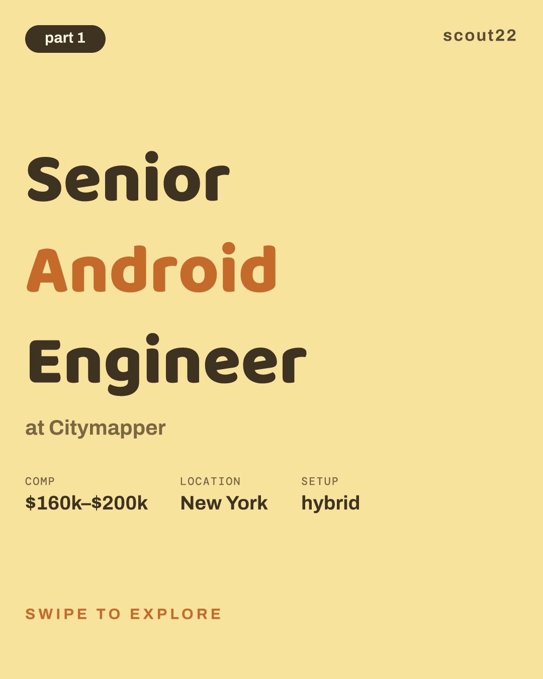 Senior Android Engineer at Citymapper