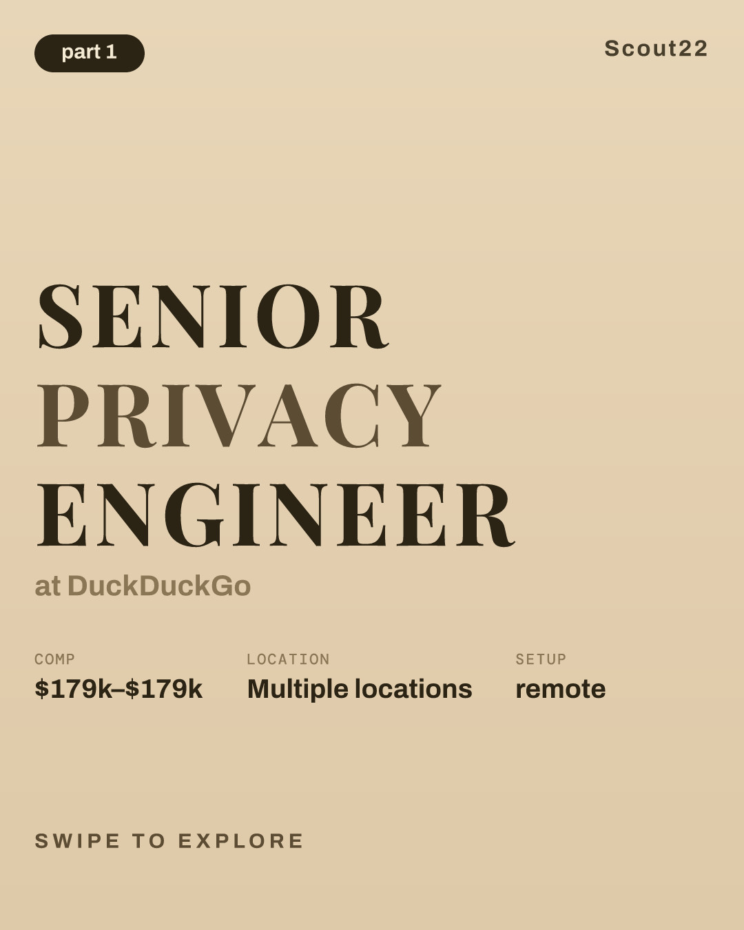 Senior Privacy Engineer at DuckDuckGo