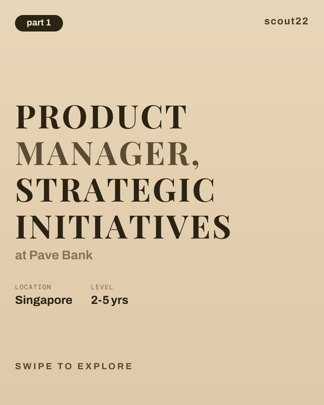 Product Manager, Strategic Initiatives at Pave Bank