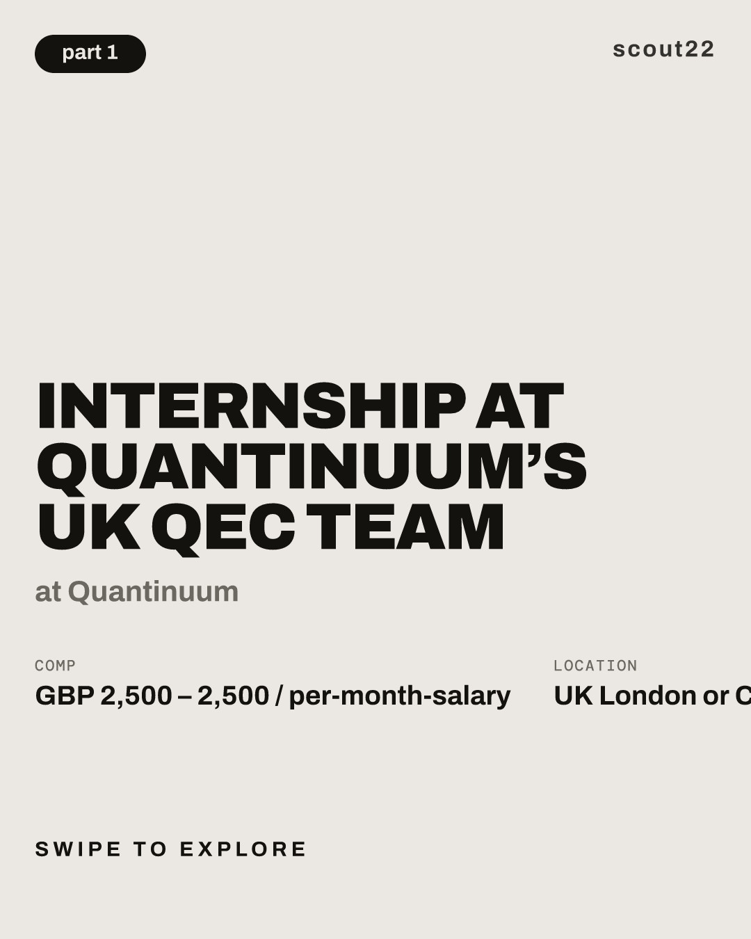 Internship at Quantinuum’s UK QEC team at Quantinuum