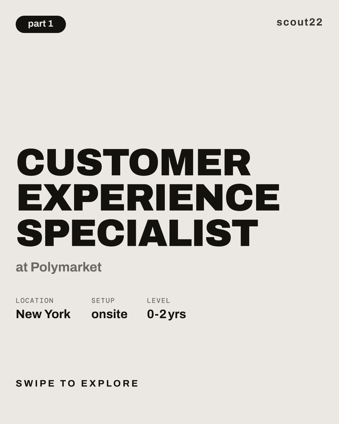 Customer Experience Specialist at Polymarket