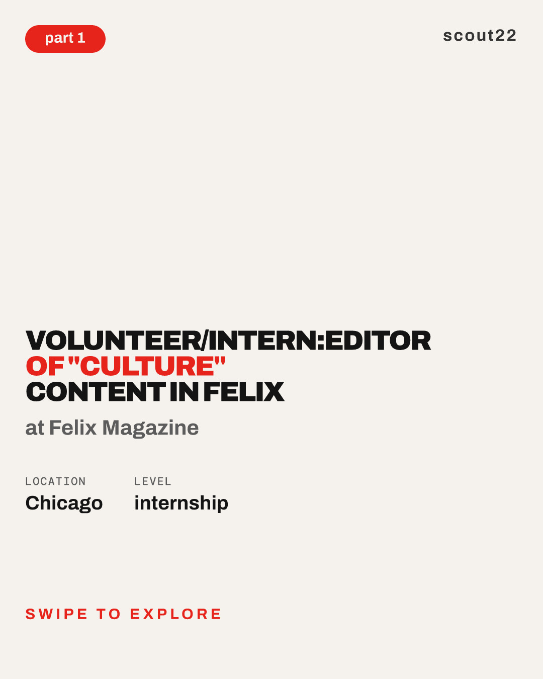Volunteer/Intern:Editor of "Culture" Content in Felix at Felix Magazine