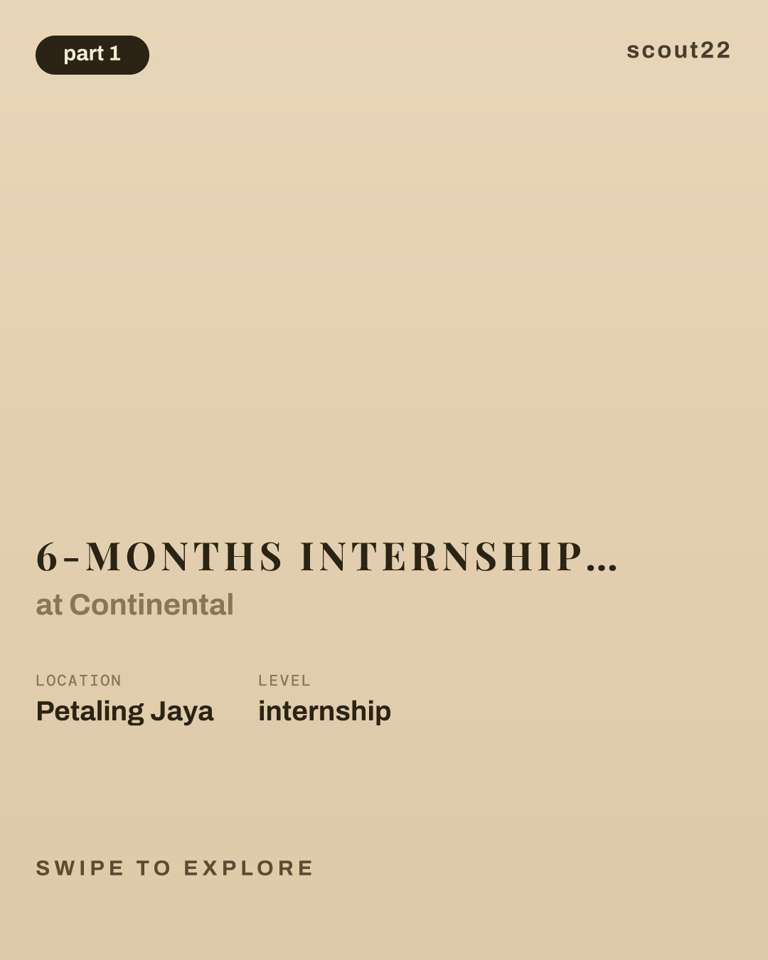 6-Months Internship- Commercial Specialty Tire, Sales & Marketing Admin at Continental